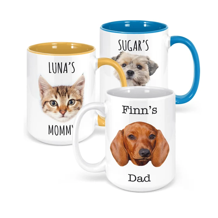Custom Pet Face Photo Mug