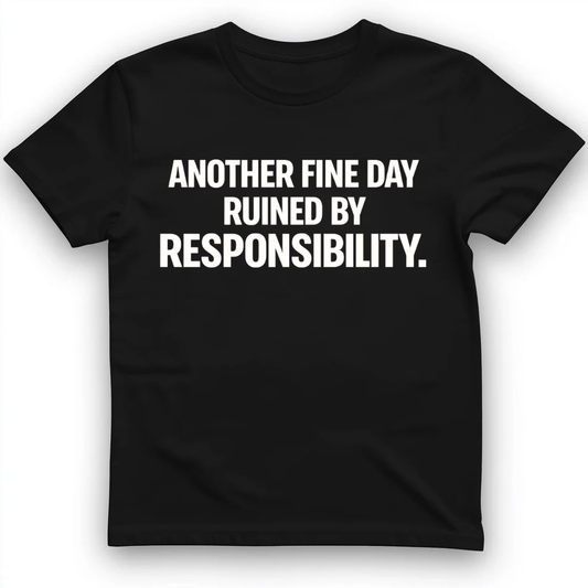 Another fine day ruined by responsibility T-Shirt