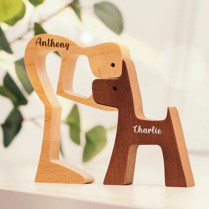 Custom Wooden Pet Carvings