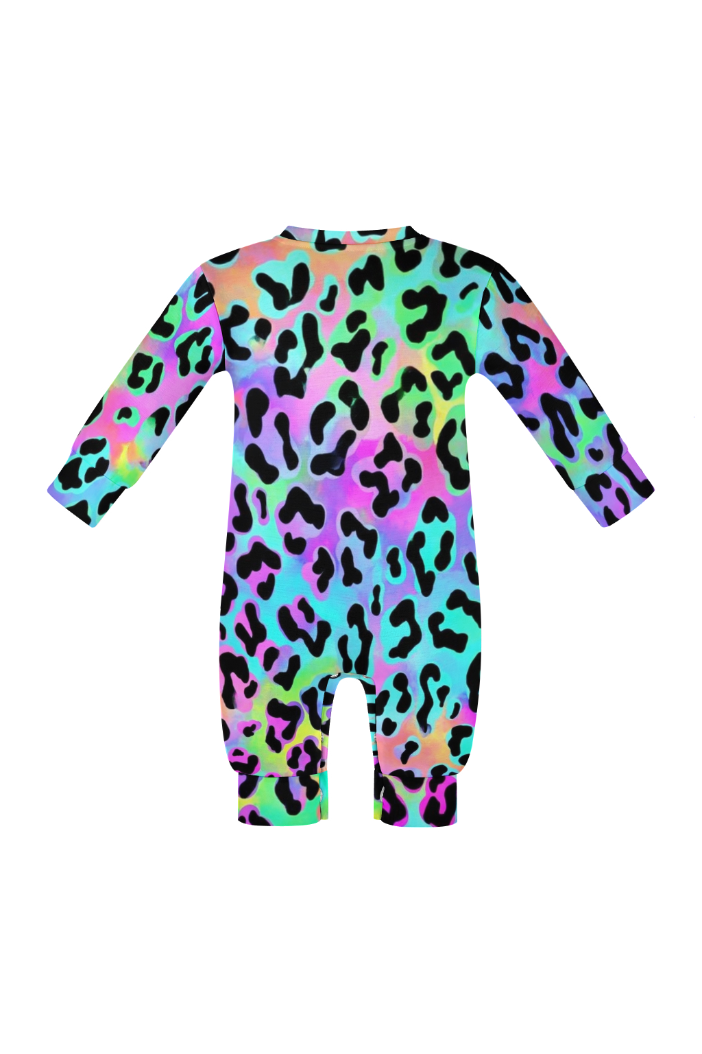 Color Leopard Baby Romper