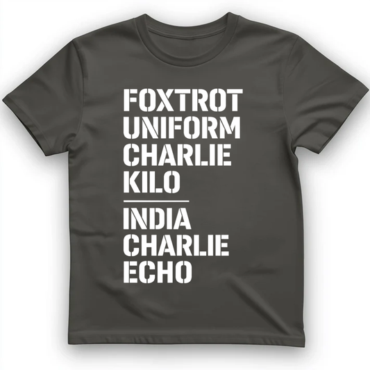 Foxtrot Uniform Charlie Kilo Abolish ICE Protest T-Shirt