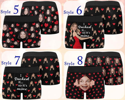 Custom Photo Underwear for Him