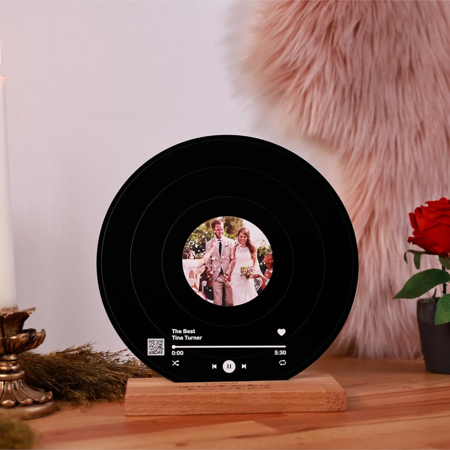 Custom Acrylic Vinyl Record Plaque