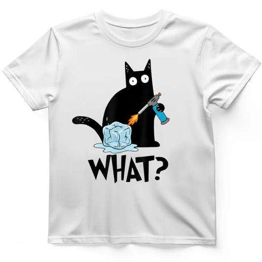 What Cat anti-ICE T-Shirt