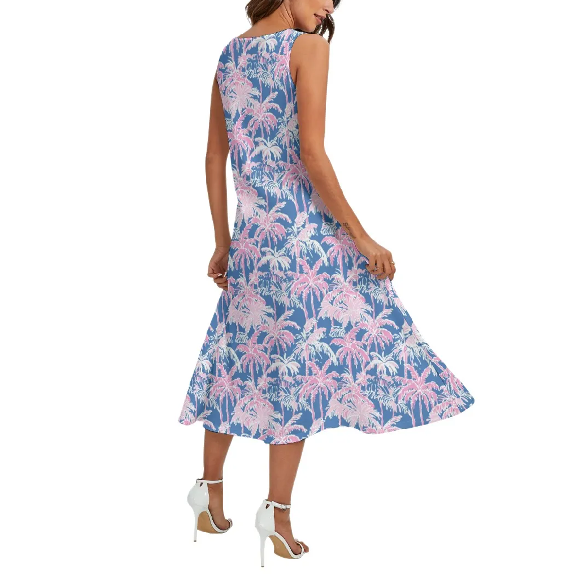 Preppy Summer Sleeveless Maxi Dresses