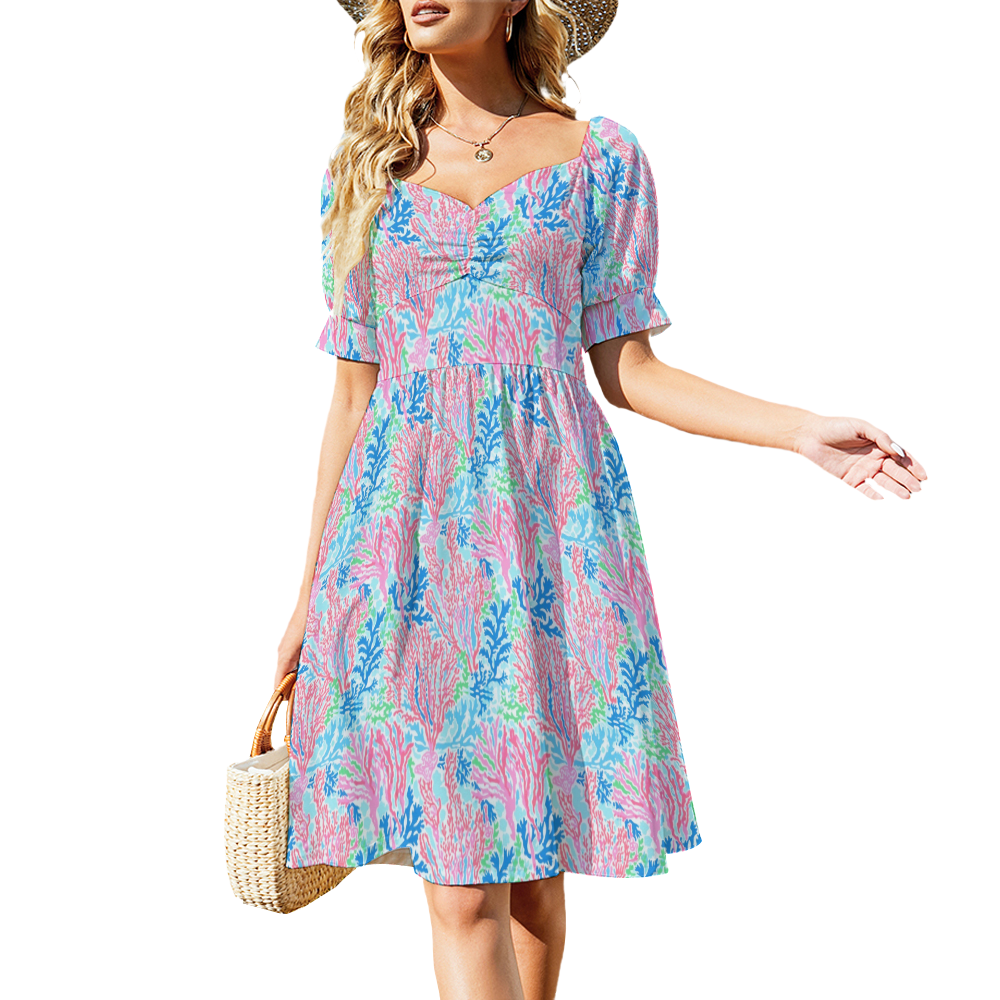 Preppy Summer Sweetheart Dresses