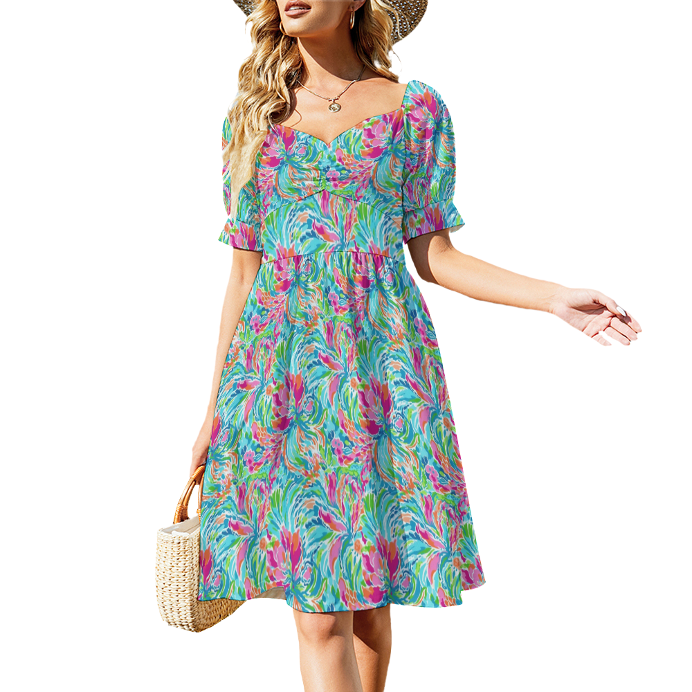 Preppy Summer Sweetheart Dresses
