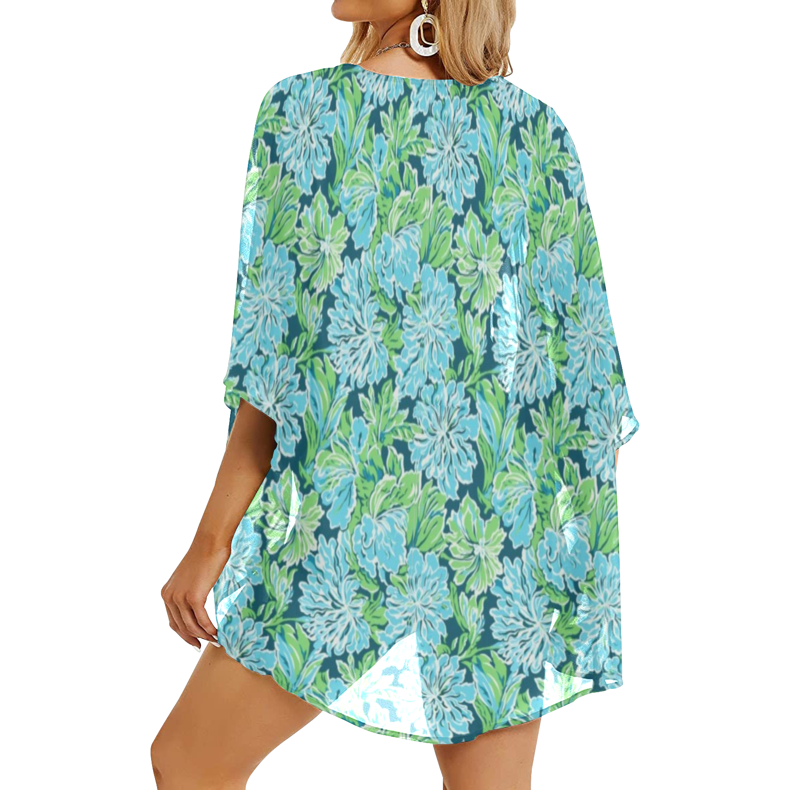 Preppy Summer Kimono Cardigan