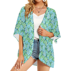 Preppy Summer Kimono Cardigan