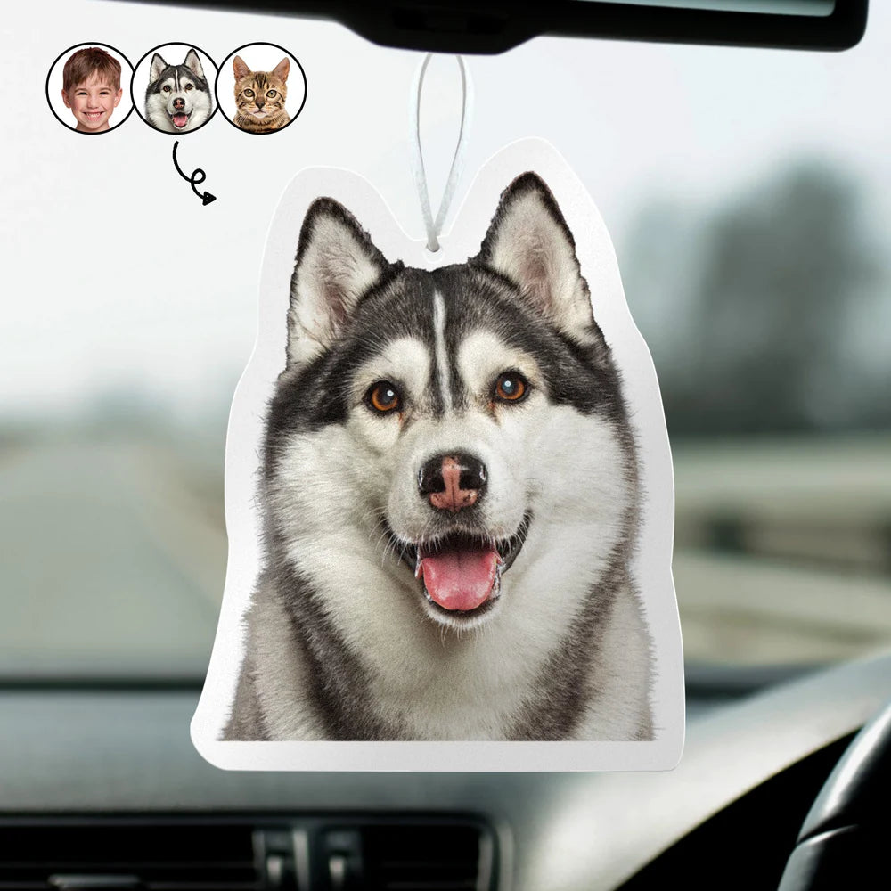 Custom Pet Photo Air Freshener