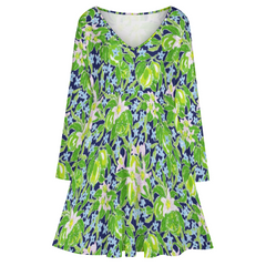 Preppy V-Neck Dresses