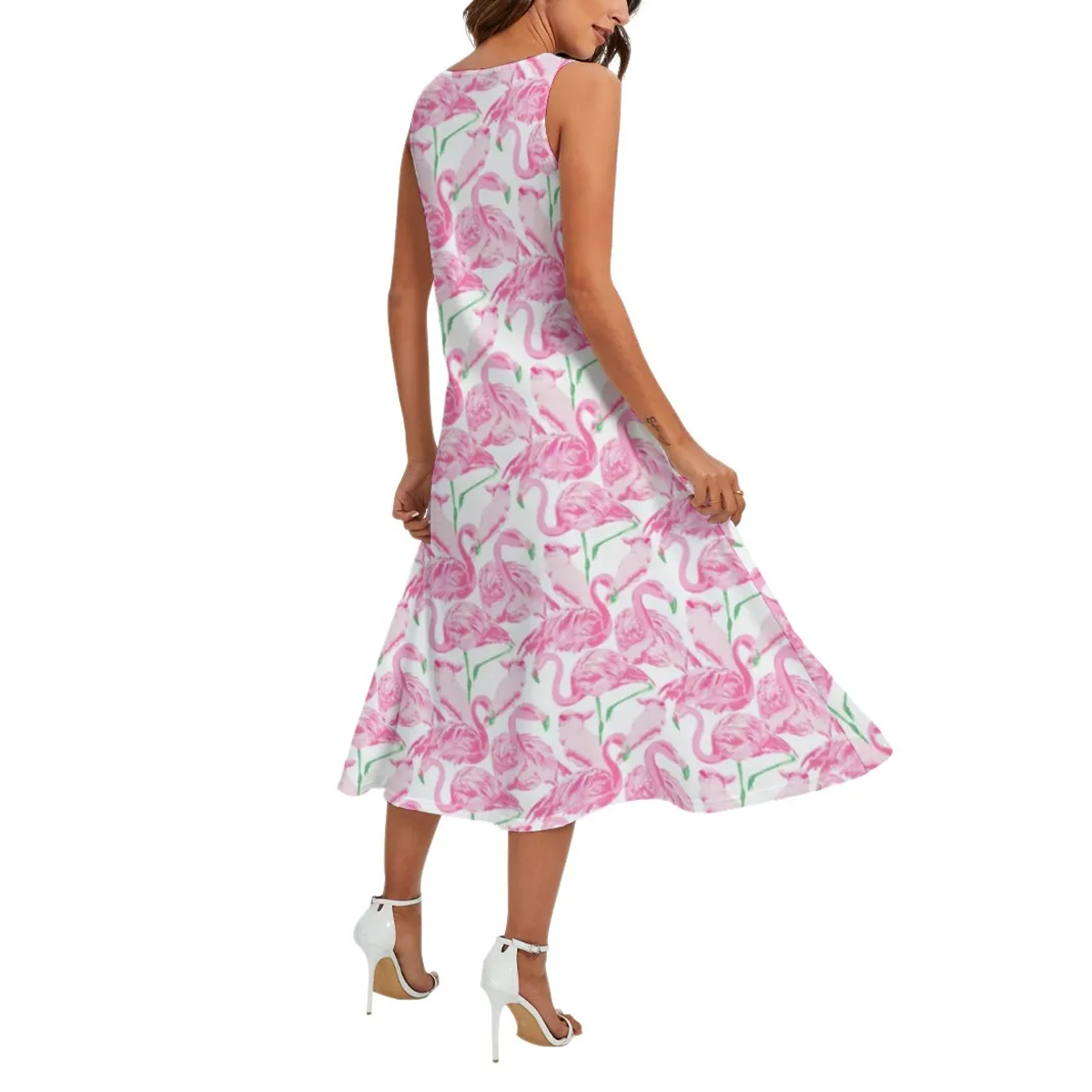 Preppy Summer Sleeveless Maxi Dresses
