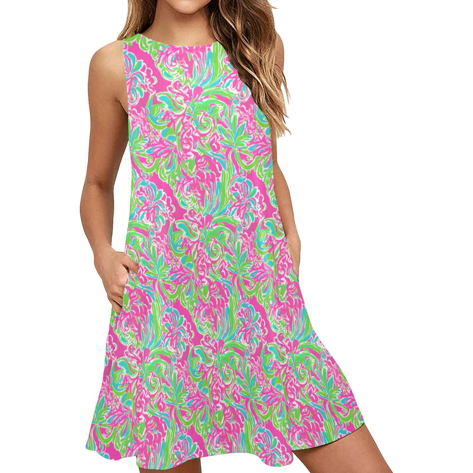Preppy Floral Summer Dresses