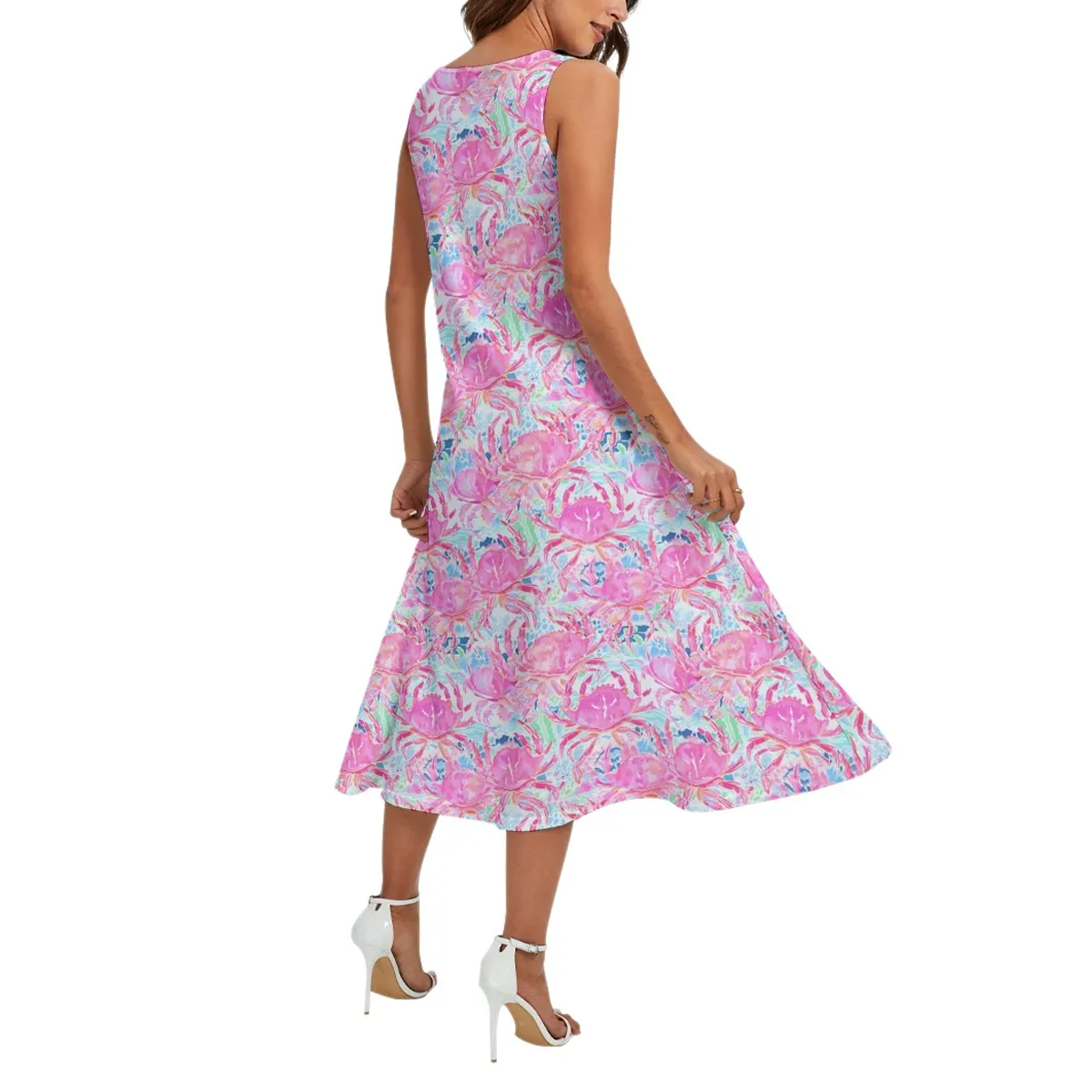 Preppy Summer Sleeveless Maxi Dresses