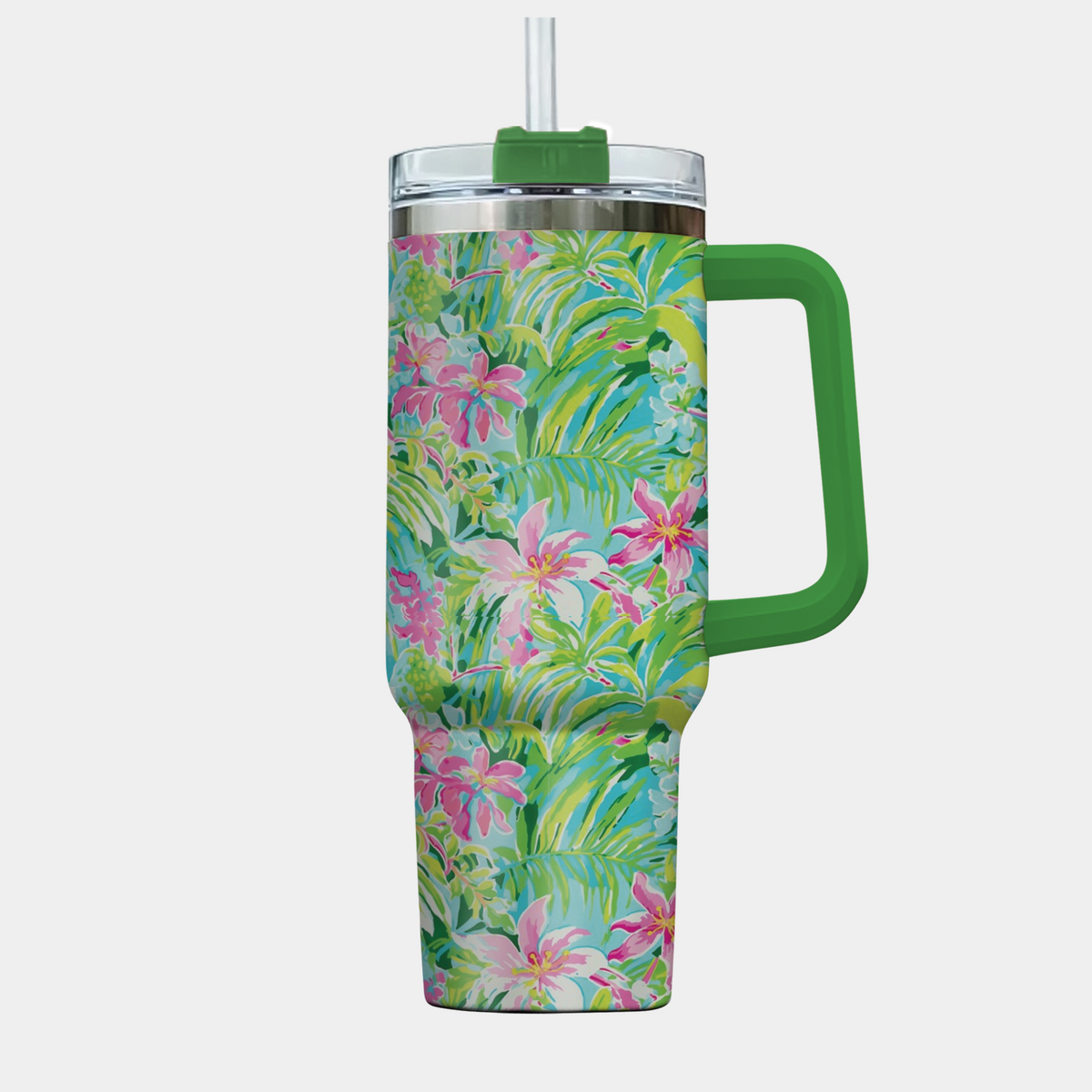 Summer Tropical 40oz Tumbler
