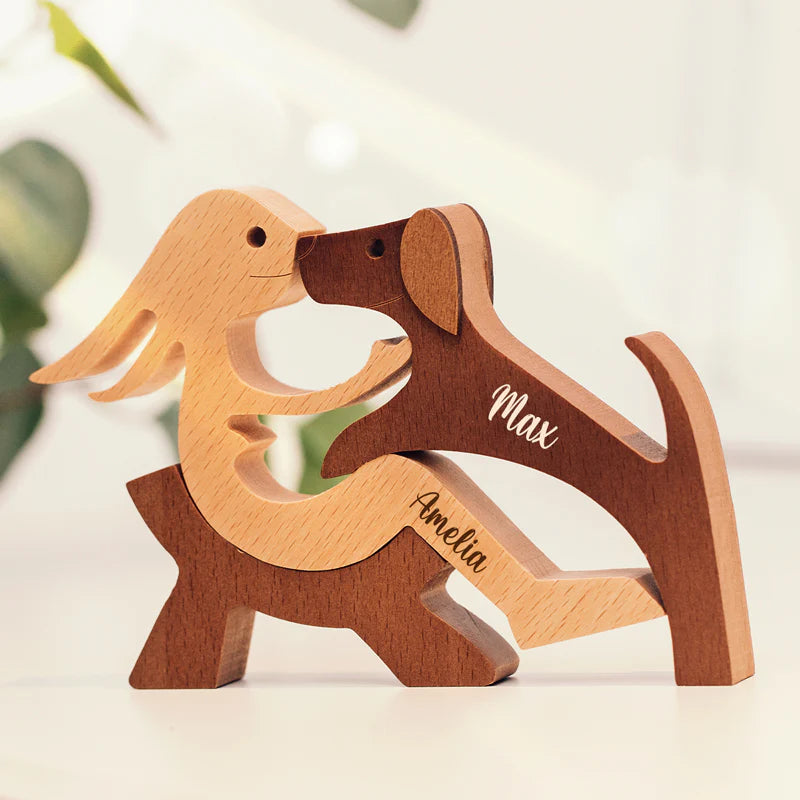 Custom Wooden Pet Carvings