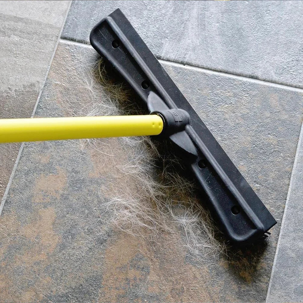 FluffAway™ Broom - No need to get on your knees - 58" Telescopic Handle