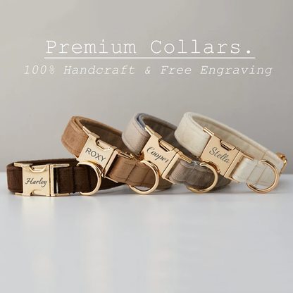 Custom Velvet Pet Collar