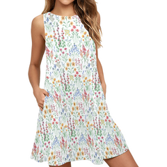 Preppy Floral Summer Dresses