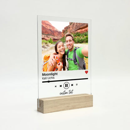 Custom Song Rectangle Acrylic Plaque