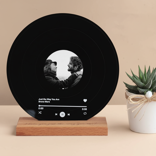 Custom Acrylic Vinyl Record Plaque