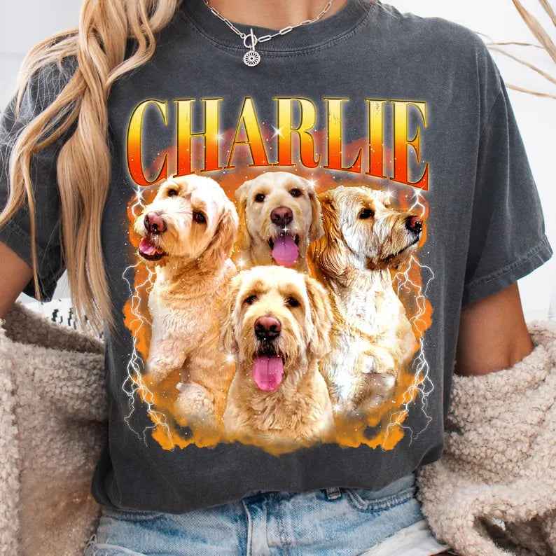 Comfort Colors® Custom Bootleg  Pet T-Shirt