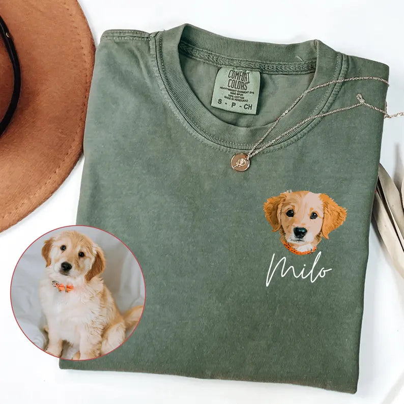 Comfort Colors® Custom Pet T-Shirt