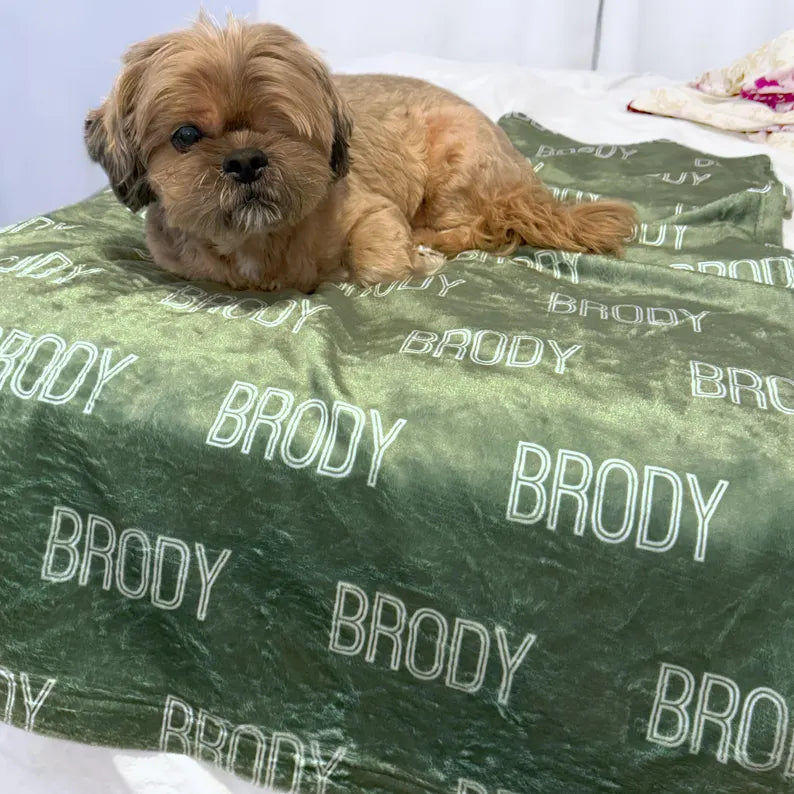 Personalized Blanket for Dog