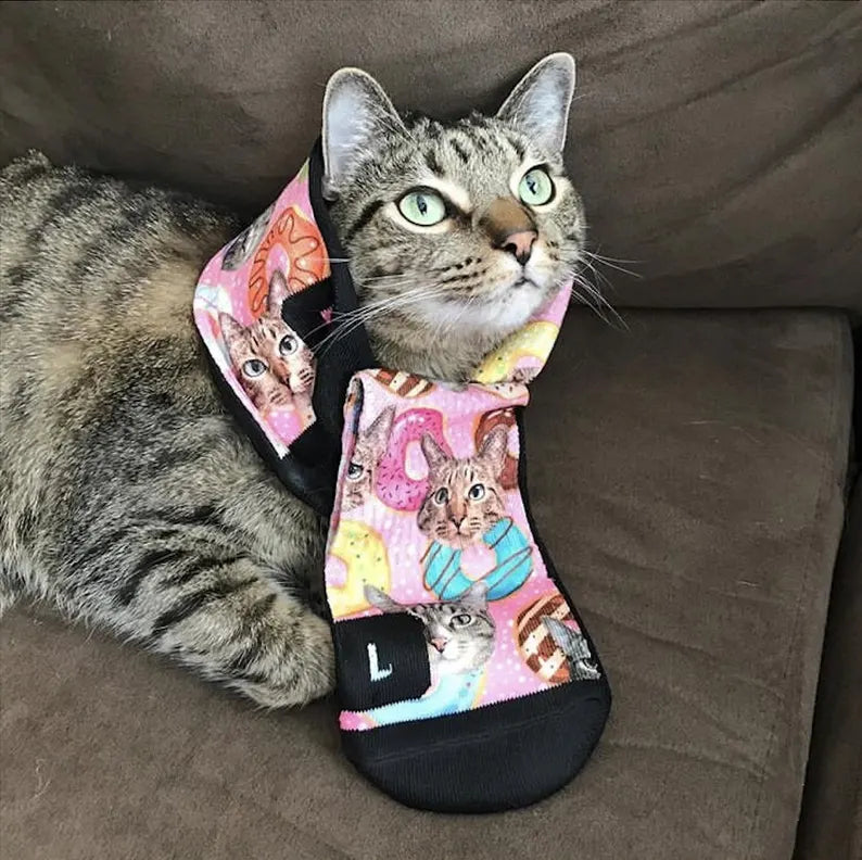 Custom Pet Printed Photo Socks