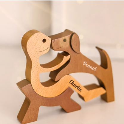Custom Wooden Pet Carvings