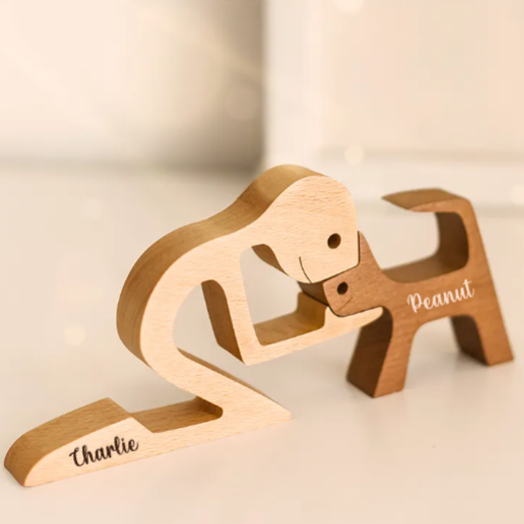 Custom Wooden Pet Carvings