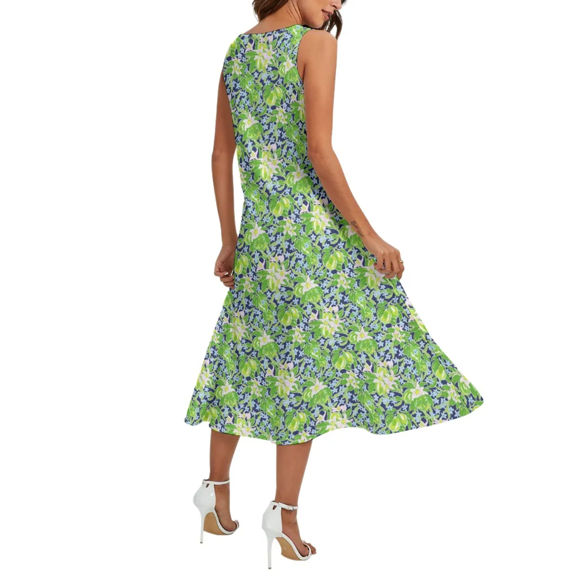 Preppy Summer Sleeveless Maxi Dresses