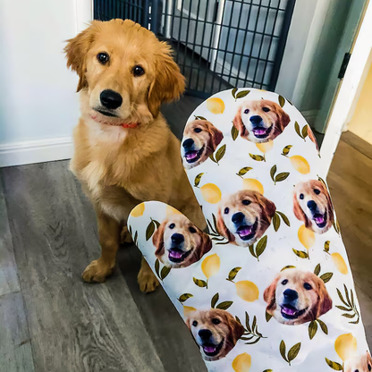 Custom Dog Photo Oven Mitt