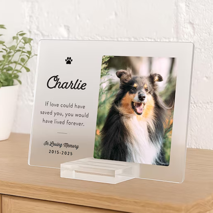 Custom Pet Memorial Plaque