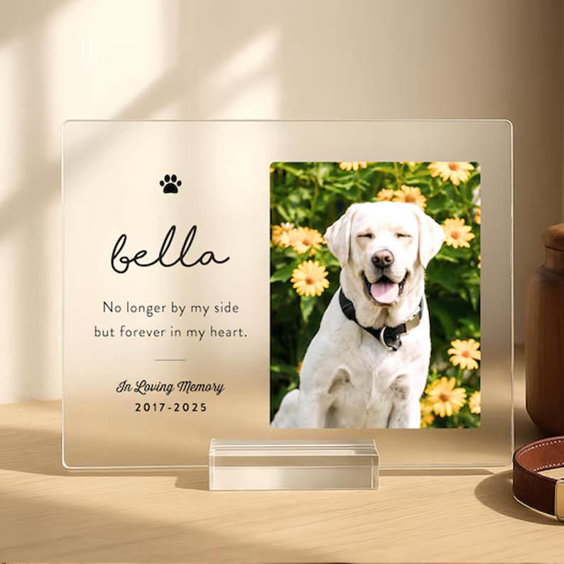 Custom Pet Memorial Plaque