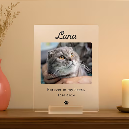Custom Pet Memorial Plaque