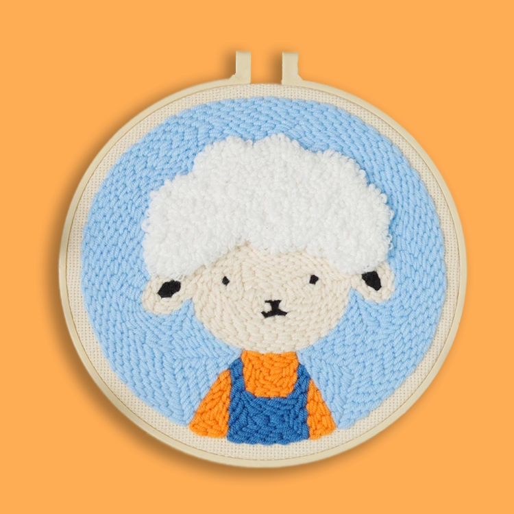 Shelly the Sheep Punch Needle Kit