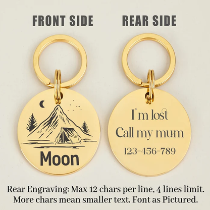 Custom Engraved Pet Tag Collar