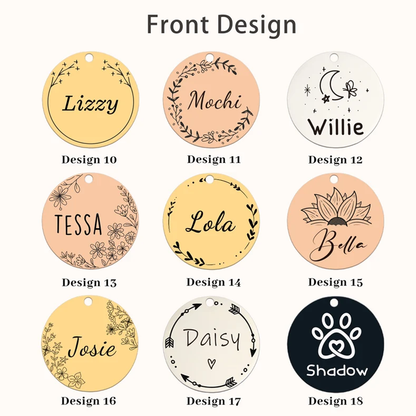 Custom Engraved Pet Tag Collar