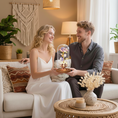 Custom Eternal Rose in A Glass Dome