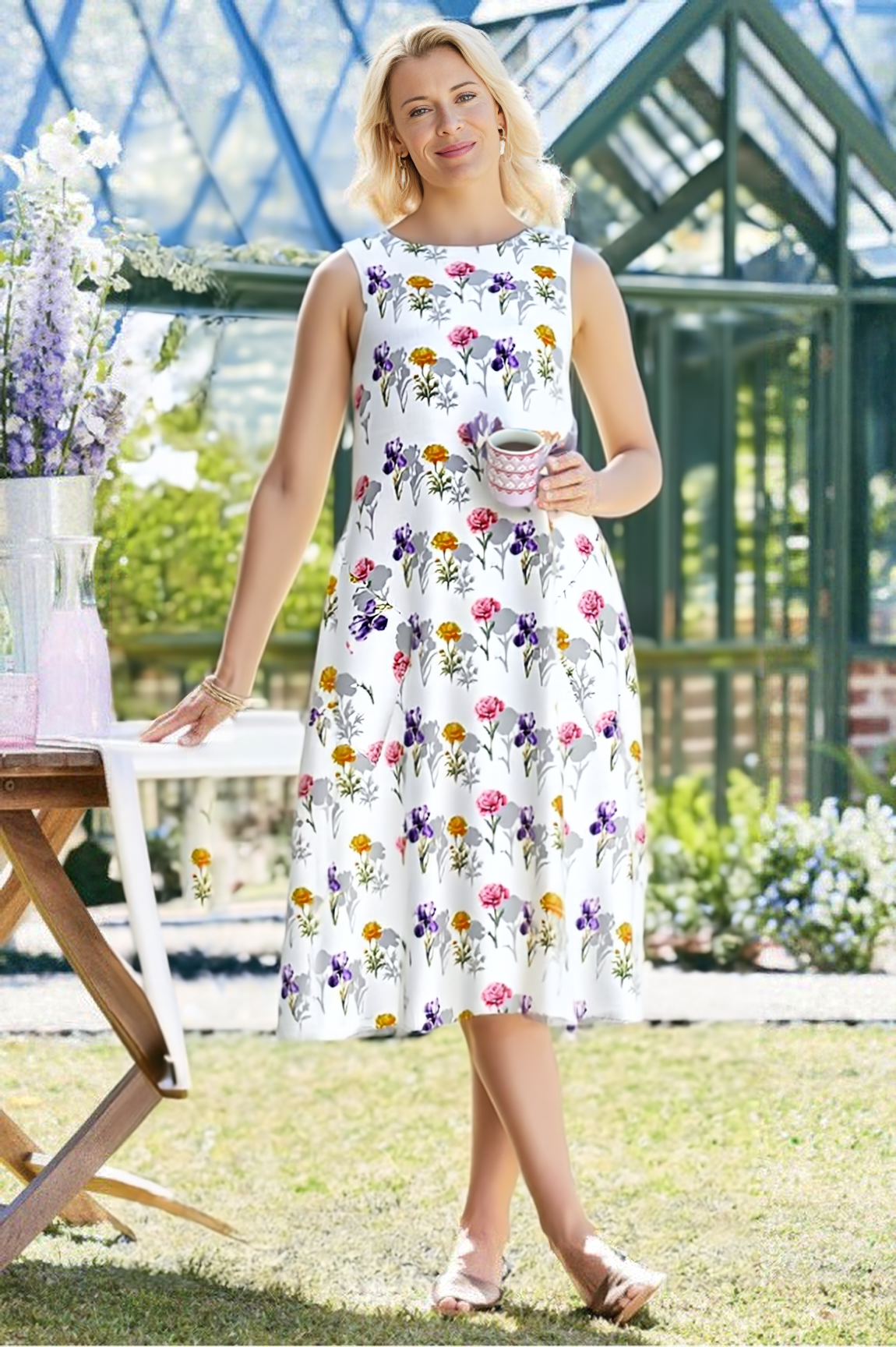 Custom Birth Month Flower Dress – Made Just for You!