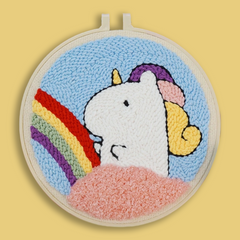 Una the Unicorn Punch Needle Kit